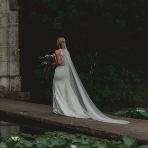 Sarah Seven Cathedral Veil